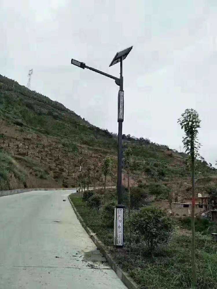 巴东县仿古太阳能路灯